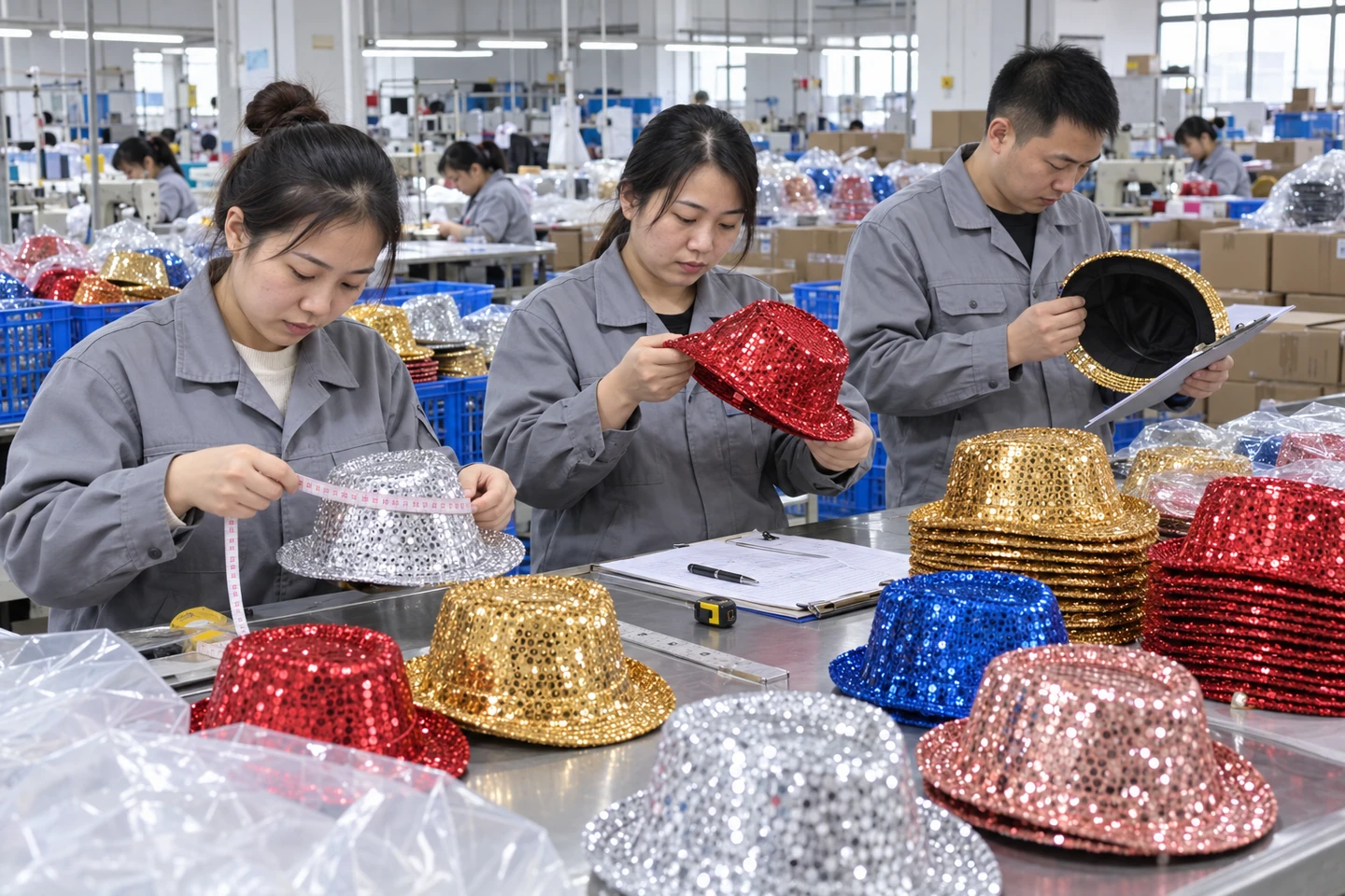 派对用品验货清单：抽样标准与常见缺陷